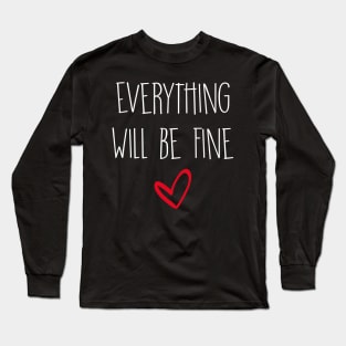 CORONAVIRUS HOPE AND LOVE Long Sleeve T-Shirt